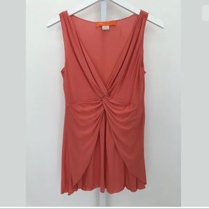CYNTHIA CYNTHIA STEFFE CORAL TOP SIZE M NWOTS!